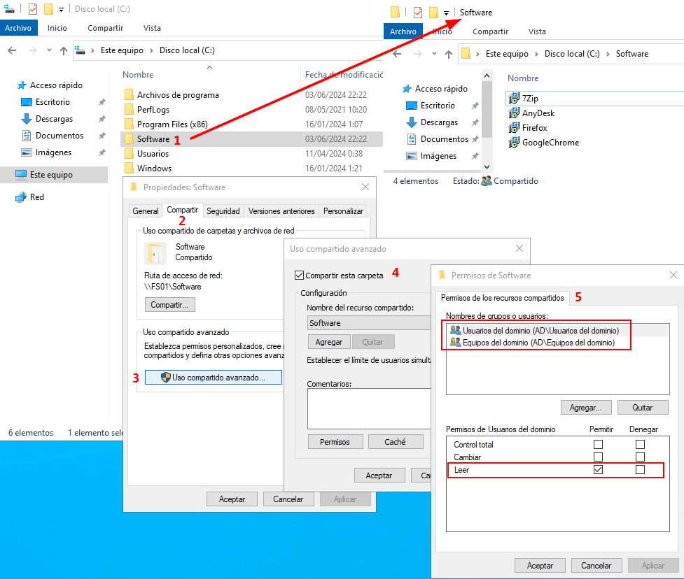Instalar Software por GPO en ordenadores de Active Directory