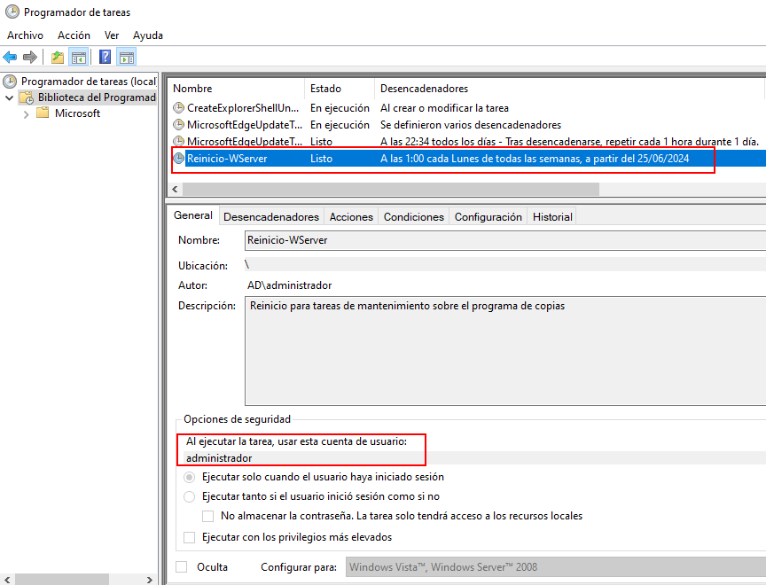 Cómo programar un reinicio o apagado de un equipo Windows