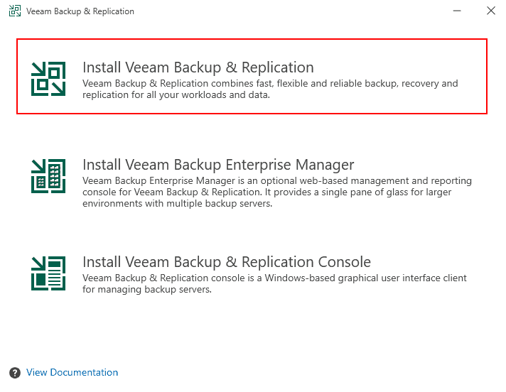 instalar veeam backup replication en windows server