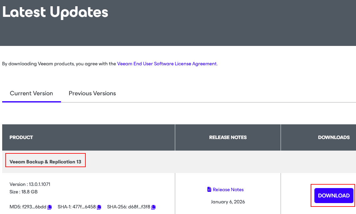 descargar veeam backup replication 13