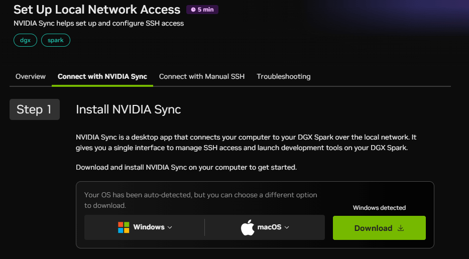 instalar nvidia sync