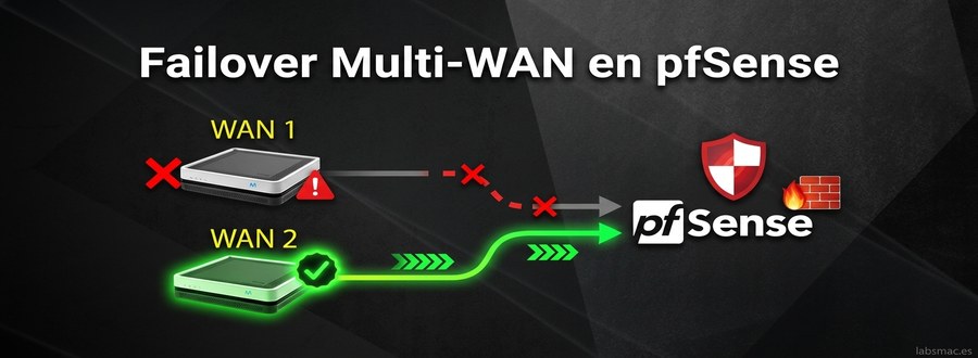 configurar failover multiwan pfsense